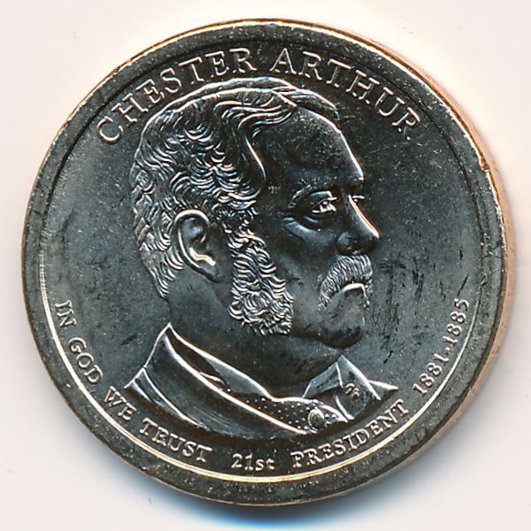 США, 1 доллар (2012 г.)