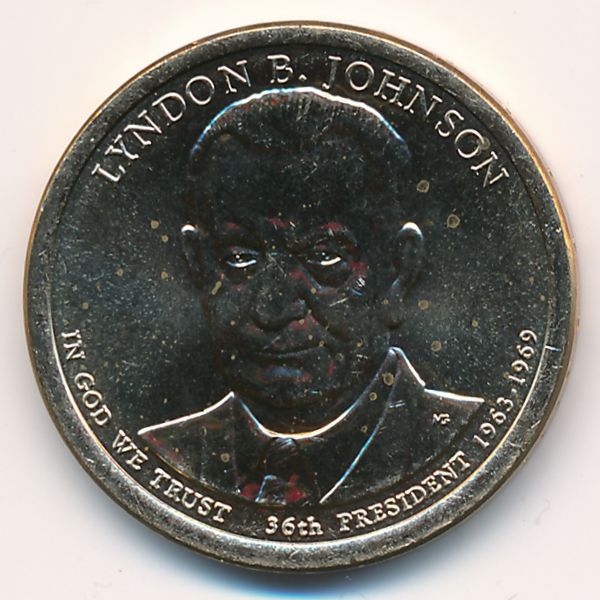 США, 1 доллар (2015 г.)