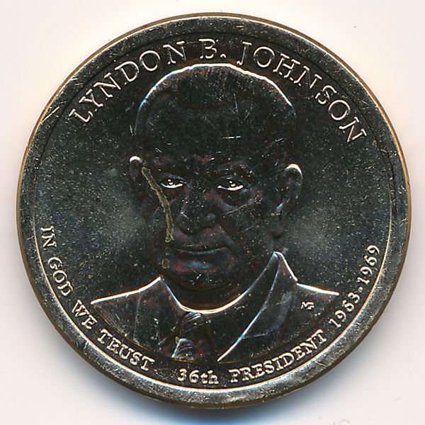 США, 1 доллар (2015 г.)