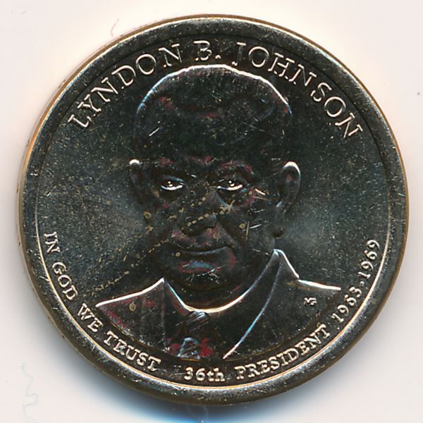США, 1 доллар (2015 г.)
