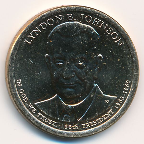 США, 1 доллар (2015 г.)