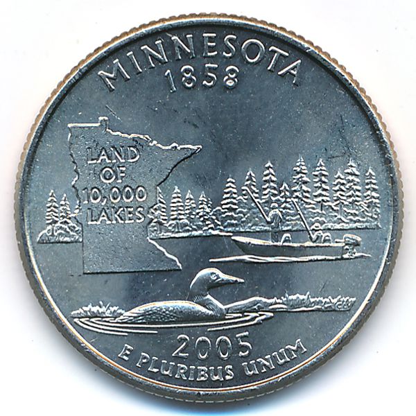 США, 1/4 доллара (2005 г.)