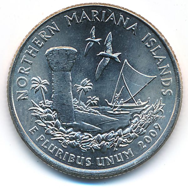 США, 1/4 доллара (2009 г.)