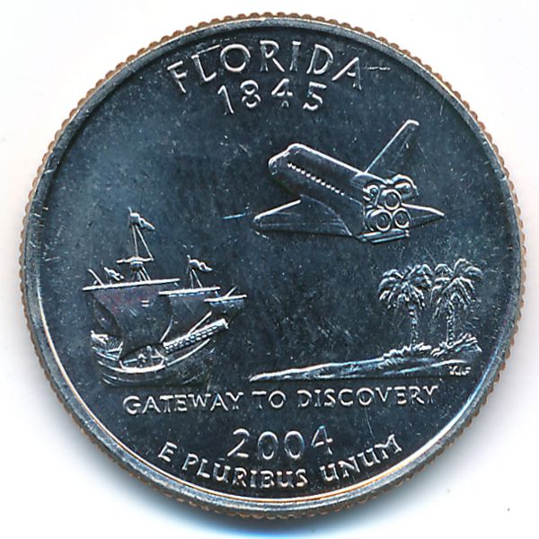 США, 1/4 доллара (2004 г.)