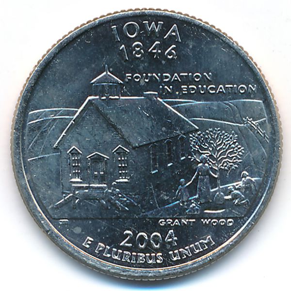 США, 1/4 доллара (2004 г.)