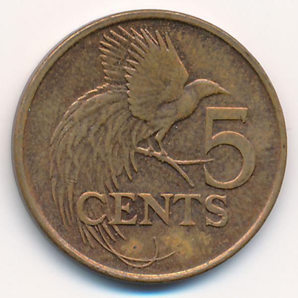 Тринидад и Тобаго, 5 центов (2004 г.)