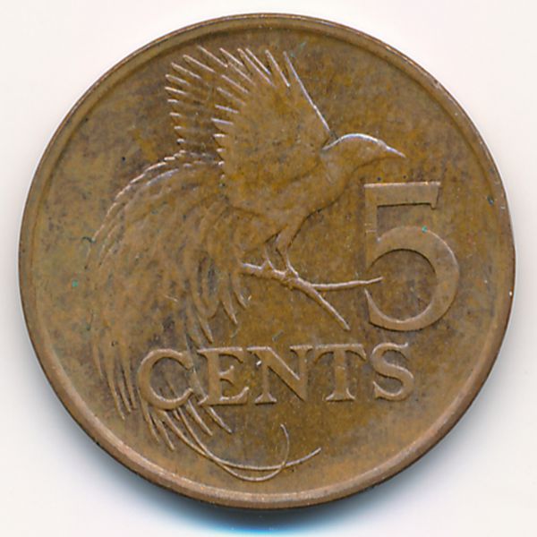 Тринидад и Тобаго, 5 центов (2007 г.)