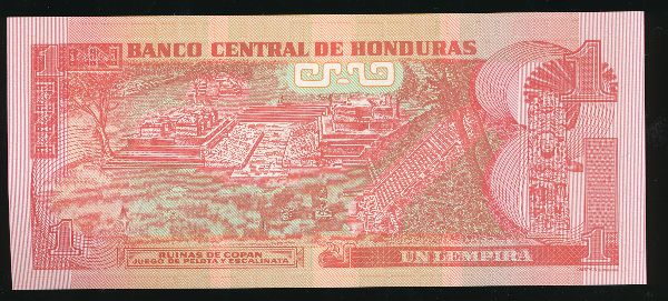 Гондурас, 1 лемпира (2008 г.)