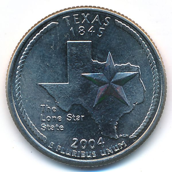 США, 1/4 доллара (2004 г.)