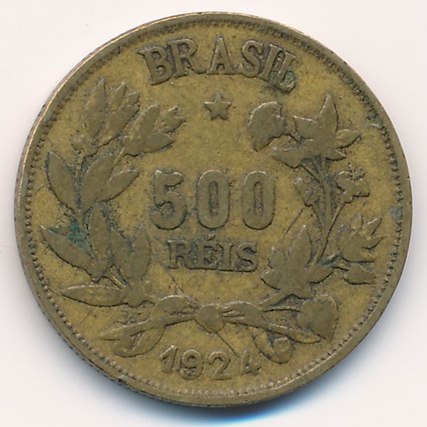 Бразилия, 500 рейс (1924 г.)