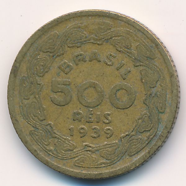 Бразилия, 500 рейс (1939 г.)