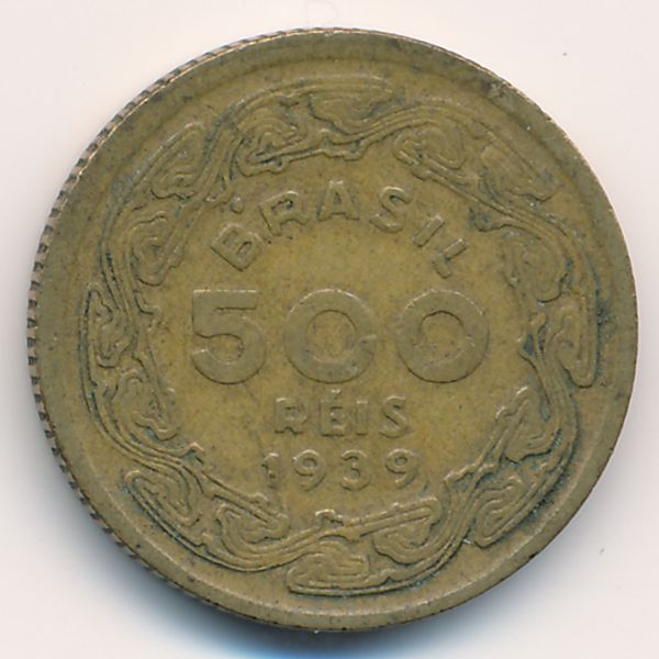 Бразилия, 500 рейс (1939 г.)
