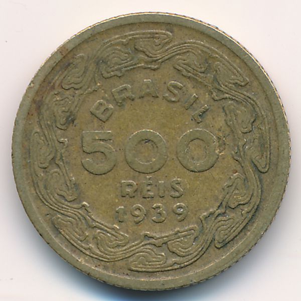 Бразилия, 500 рейс (1939 г.)