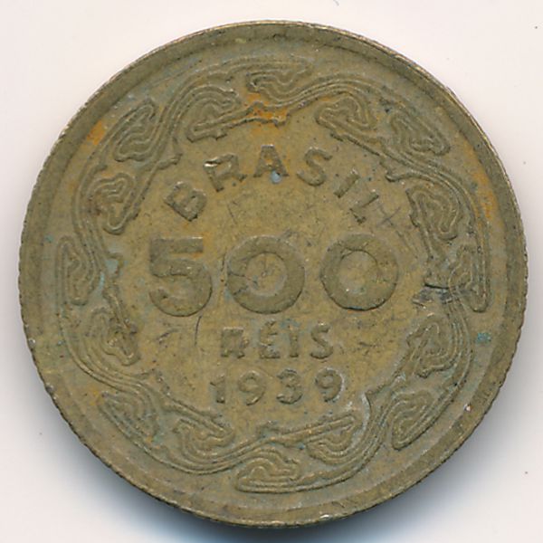 Бразилия, 500 рейс (1939 г.)