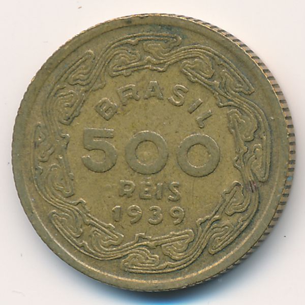 Бразилия, 500 рейс (1939 г.)
