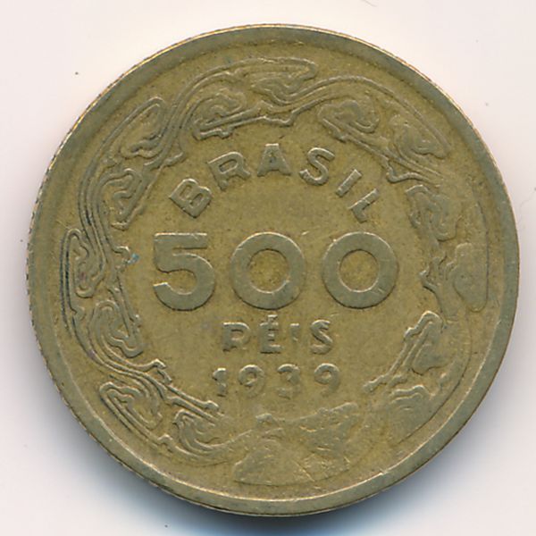 Бразилия, 500 рейс (1939 г.)