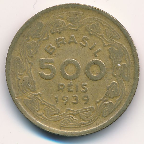 Бразилия, 500 рейс (1939 г.)