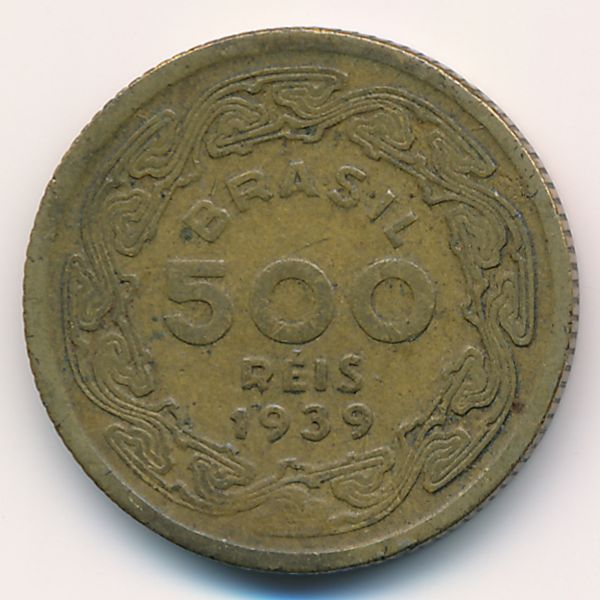 Бразилия, 500 рейс (1939 г.)