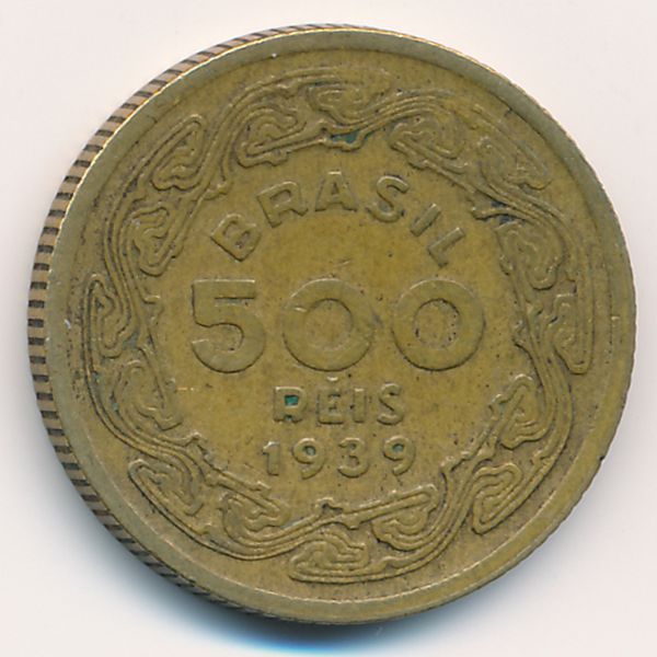 Бразилия, 500 рейс (1939 г.)