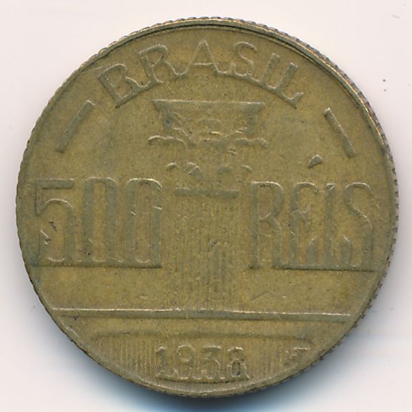 Бразилия, 500 рейс (1938 г.)