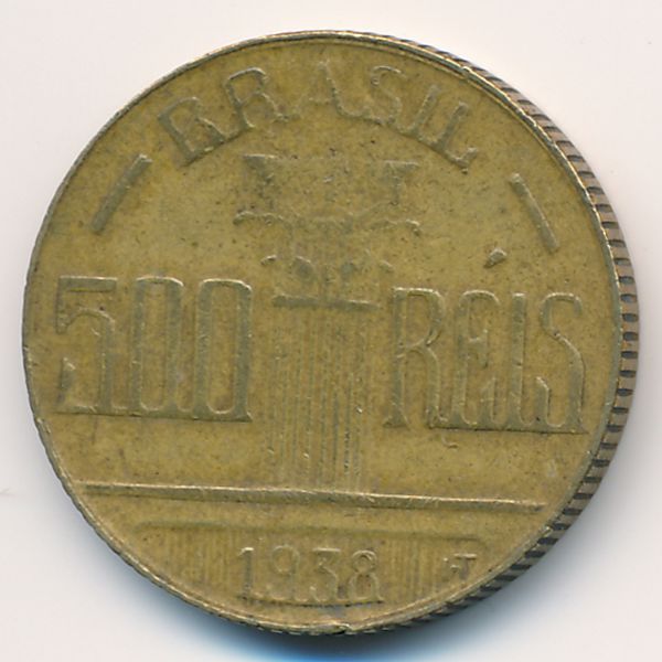 Бразилия, 500 рейс (1938 г.)