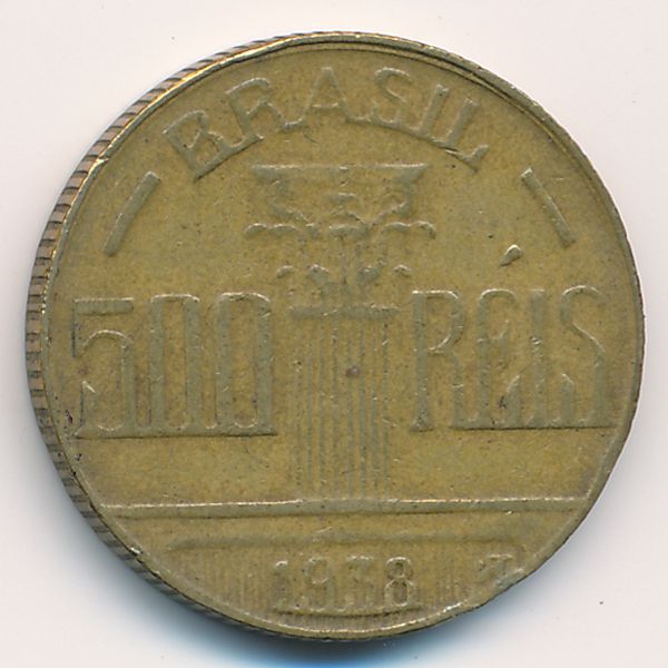 Бразилия, 500 рейс (1938 г.)