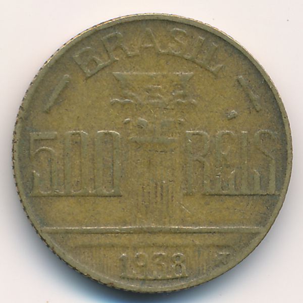 Бразилия, 500 рейс (1938 г.)