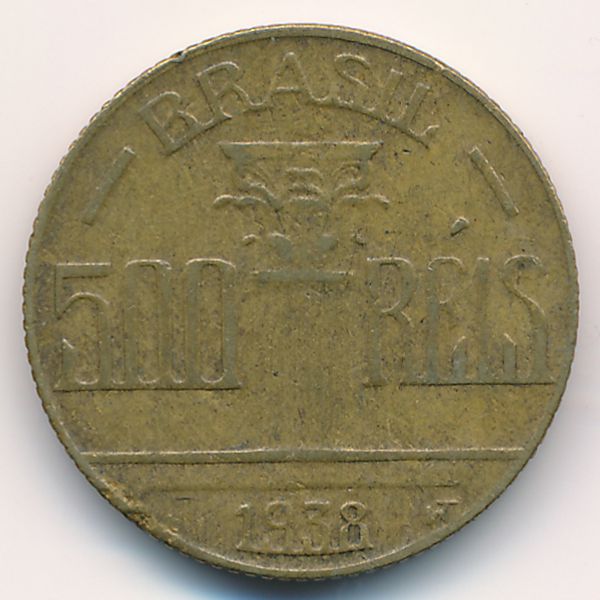 Бразилия, 500 рейс (1938 г.)