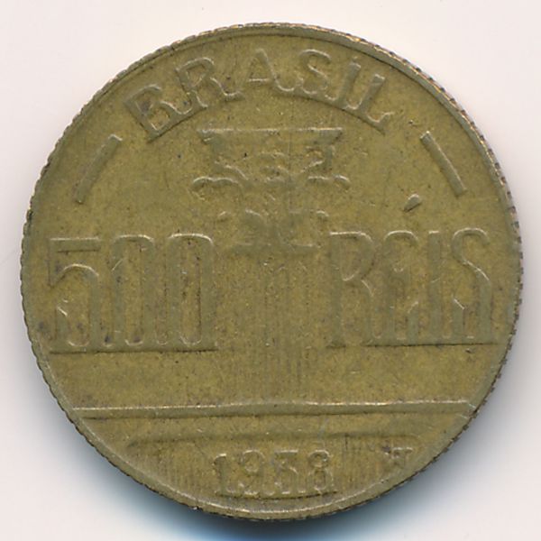 Бразилия, 500 рейс (1938 г.)