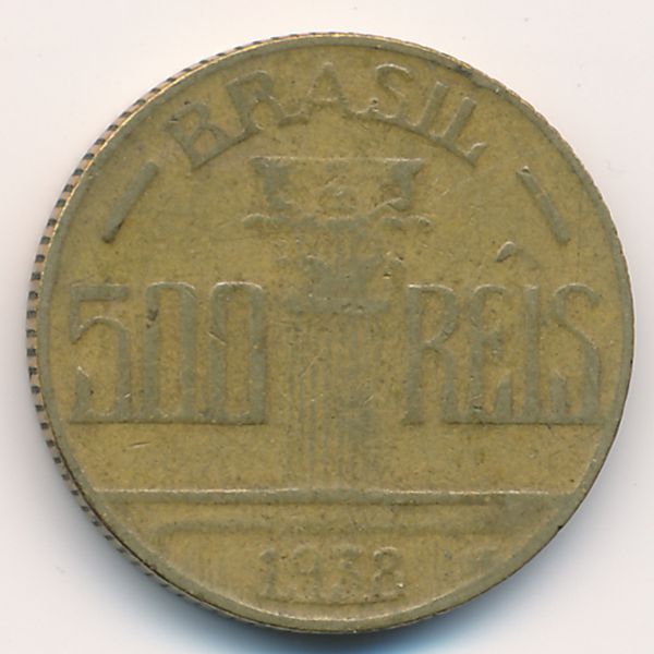 Бразилия, 500 рейс (1938 г.)