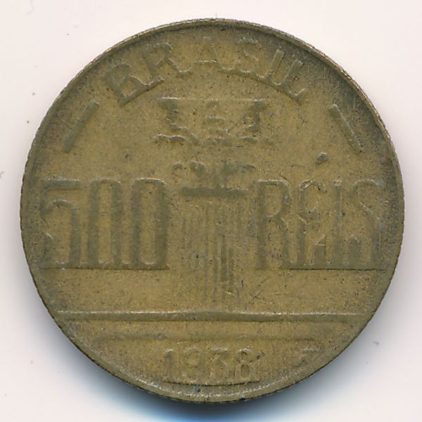 Бразилия, 500 рейс (1938 г.)