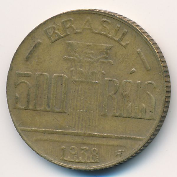 Бразилия, 500 рейс (1938 г.)
