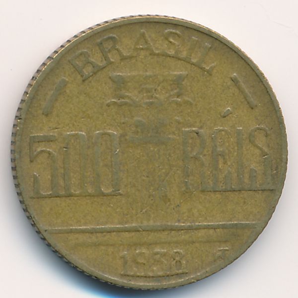 Бразилия, 500 рейс (1938 г.)