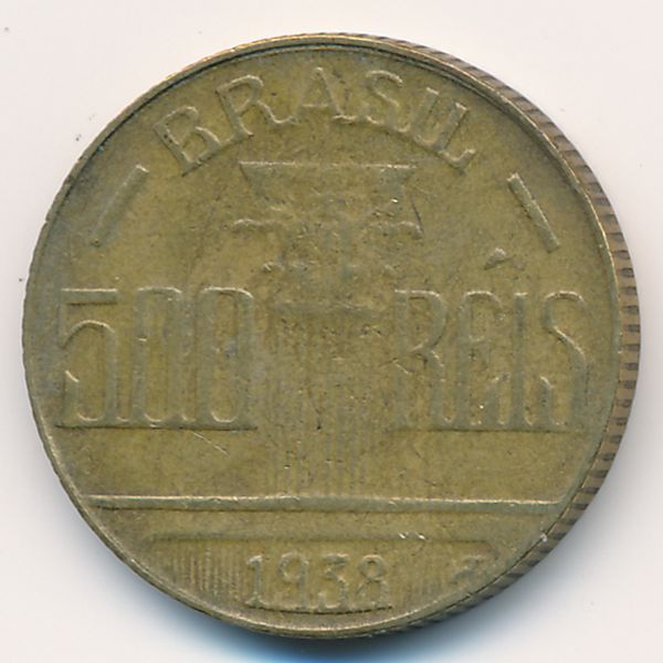 Бразилия, 500 рейс (1938 г.)