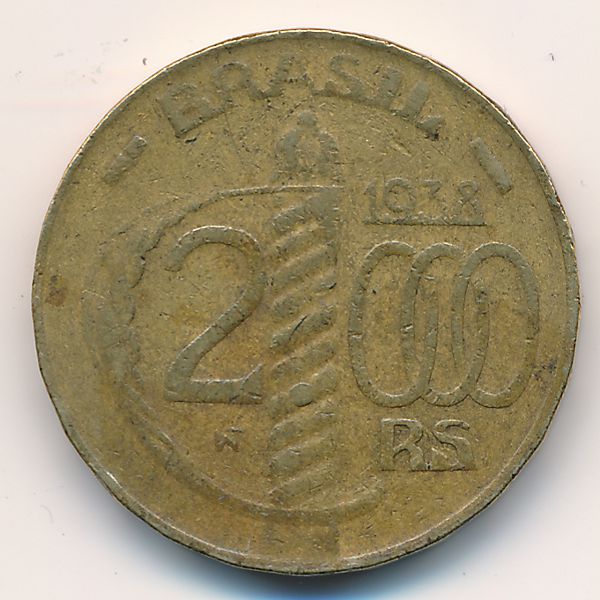 Бразилия, 2000 рейс (1938 г.)