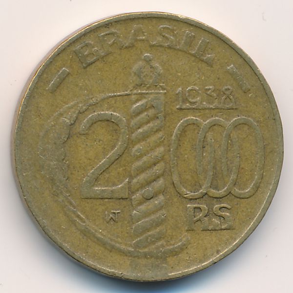 Бразилия, 2000 рейс (1938 г.)