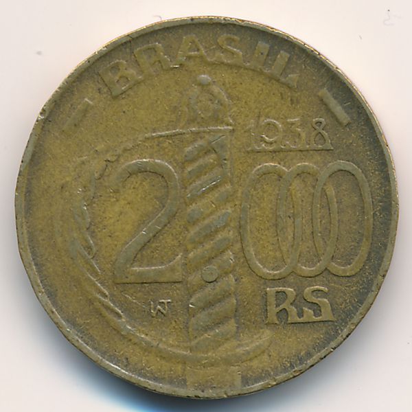 Бразилия, 2000 рейс (1938 г.)