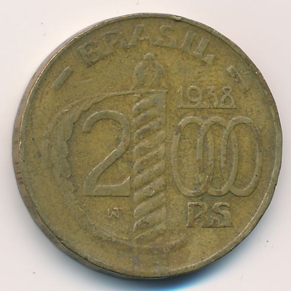 Бразилия, 2000 рейс (1938 г.)