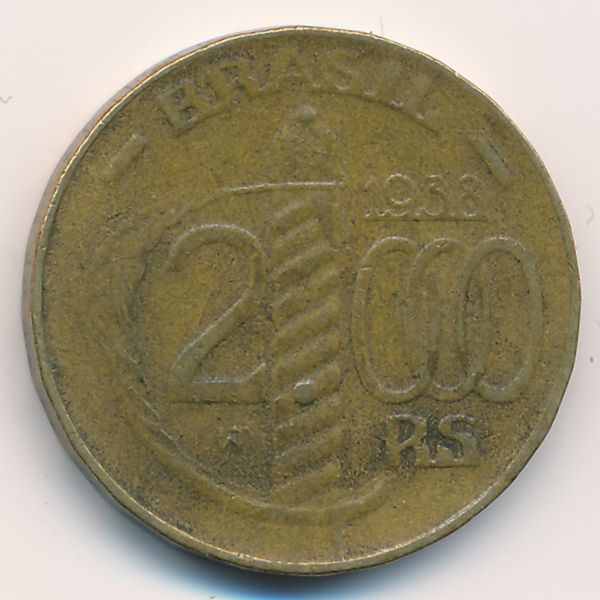 Бразилия, 2000 рейс (1938 г.)