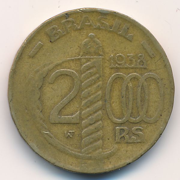 Бразилия, 2000 рейс (1938 г.)
