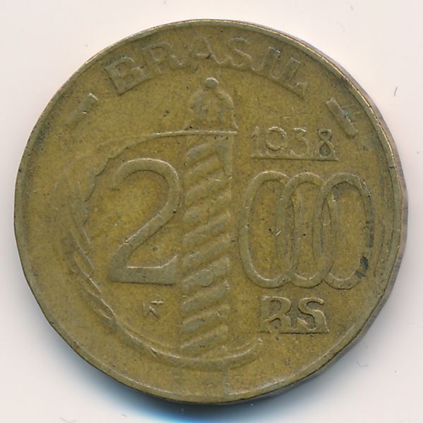 Бразилия, 2000 рейс (1938 г.)