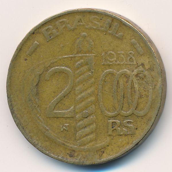 Бразилия, 2000 рейс (1938 г.)
