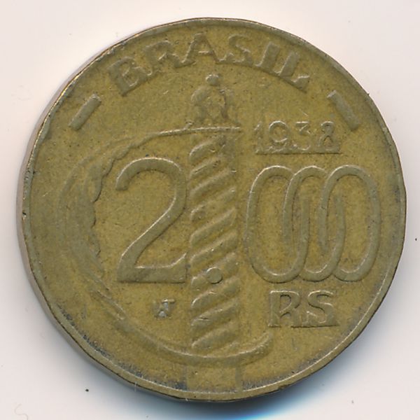Бразилия, 2000 рейс (1938 г.)