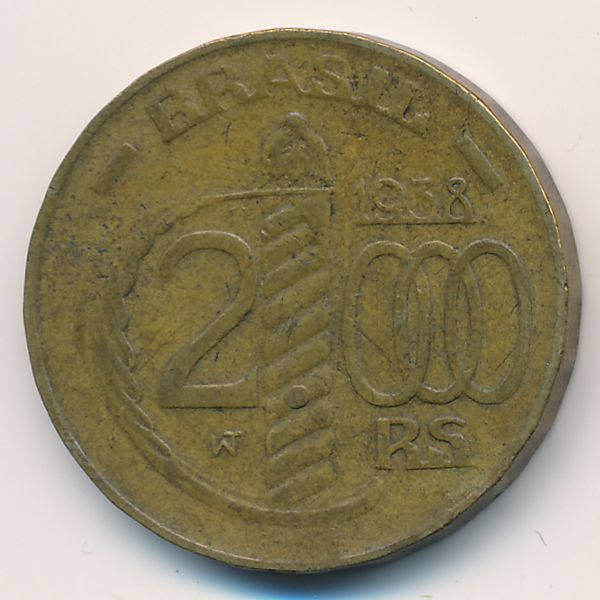 Бразилия, 2000 рейс (1938 г.)