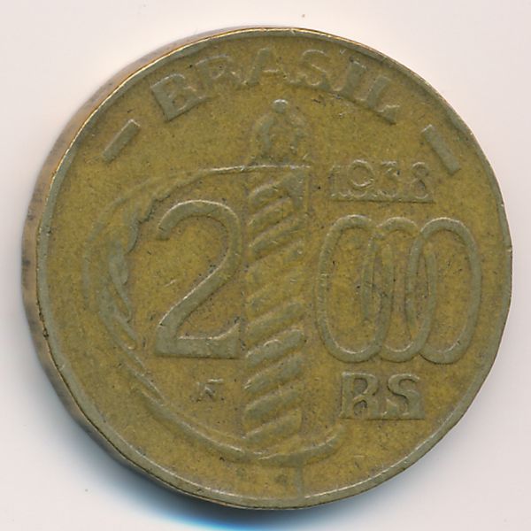 Бразилия, 2000 рейс (1938 г.)