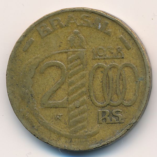 Бразилия, 2000 рейс (1938 г.)
