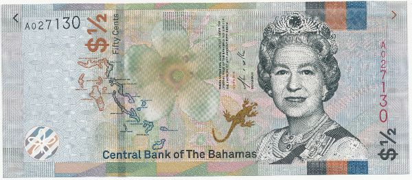 Багамские острова, 1/2 доллара (2019 г.)