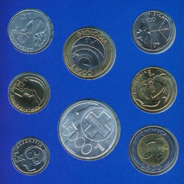 Сан-Марино, Набор монет (1998 г.)