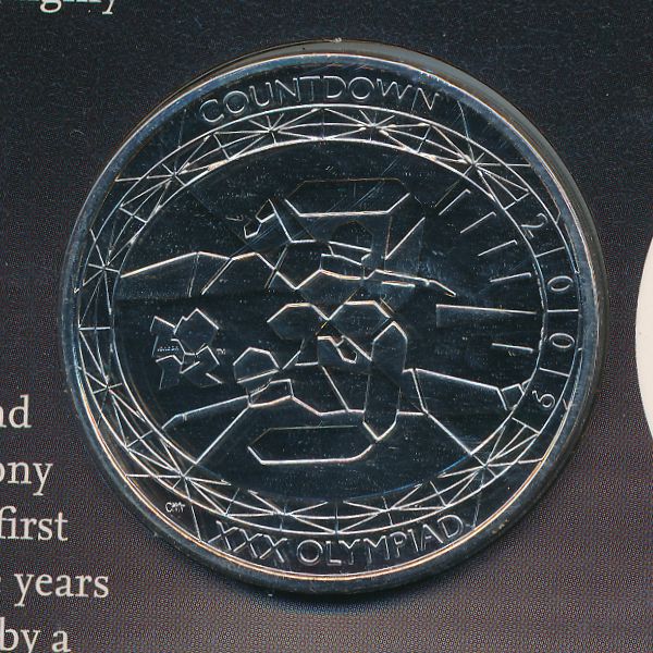 Великобритания, 5 фунтов (2009 г.)