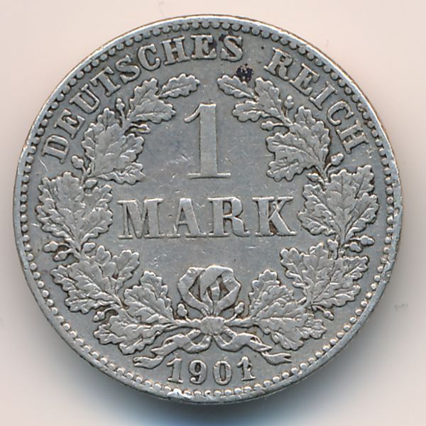 Германия, 1 марка (1901 г.)